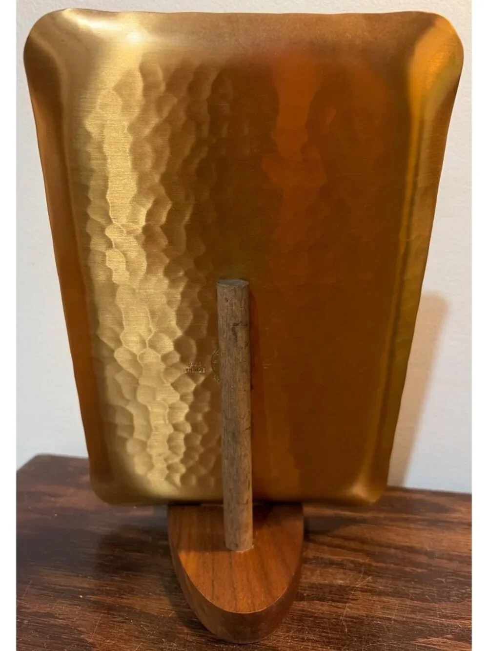 Wendell August Solid Bronze Tray 
